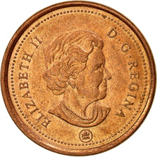 Moneda, Canadá, Elizabeth II, Cent, 2007, Royal Canadian Mint, Winnipeg, MBC+