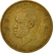 Coin, Tanzania, 20 Senti, 1975, EF(40-45), Nickel-brass, KM:2