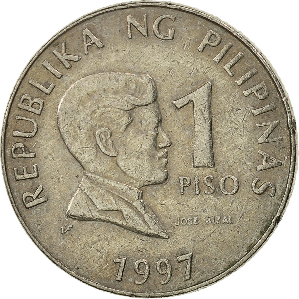 Monnaie, Philippines, Piso, 1997, TTB, Copper-nickel, KM:269