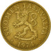 Coin, Finland, 50 Penniä, 1974, EF(40-45), Aluminum-Bronze, KM:48