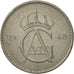 Moneta, Szwecja, Gustaf VI, 50 Öre, 1968, EF(40-45), Miedź-Nikiel, KM:837