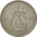 Münze, Schweden, Gustaf VI, 50 Öre, 1968, SS, Copper-nickel, KM:837