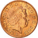 Münze, Großbritannien, Elizabeth II, Penny, 2013, VZ, Copper Plated Steel
