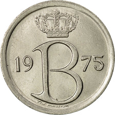 Moneta, Belgio, 25 Centimes, 1975, Brussels, SPL-, Rame-nichel, KM:154.1