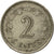 Moneta, Malta, 2 Cents, 1976, British Royal Mint, AU(50-53), Miedź-Nikiel, KM:9