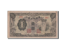 China, 1 Yüan, 1944, KM #J135b, VF(30-35), 101