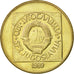 Moneta, Jugosławia, 100 Dinara, 1989, AU(55-58), Mosiądz, KM:134
