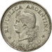 Moneta, Argentina, 10 Centavos, 1958, BB, Acciaio ricoperto in nichel, KM:54