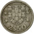 Coin, Portugal, 2-1/2 Escudos, 1976, EF(40-45), Copper-nickel, KM:590
