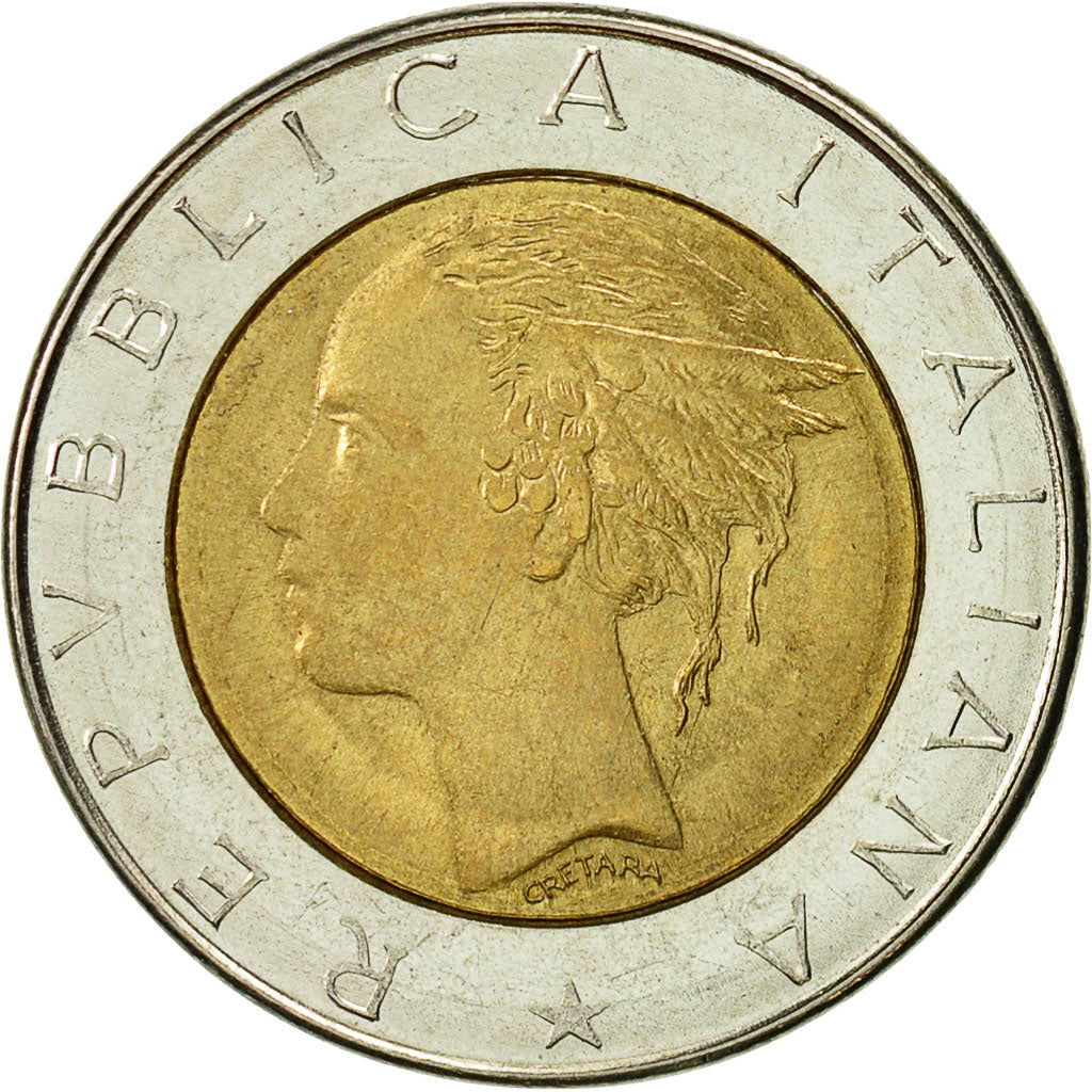 Monnaie, Italie, 500 Lire, 1983, Rome, TTB, Bi-Metallic, KM:111