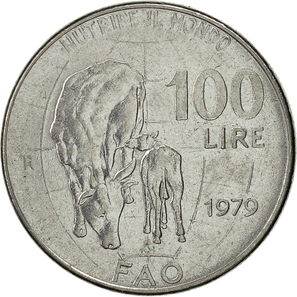 Monnaie, Italie, 100 Lire, 1979, Rome, TTB, Stainless Steel, KM:106