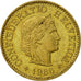 Coin, Switzerland, 5 Rappen, 1986, Bern, AU(55-58), Aluminum-Bronze, KM:26c
