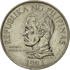 Philippines, 2 Piso, 1991, AU(50-53), Stainless Steel, KM:258