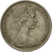 Coin, Australia, Elizabeth II, 10 Cents, 1966, EF(40-45), Copper-nickel, KM:65