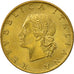 Coin, Italy, 20 Lire, 1989, Rome, AU(55-58), Aluminum-Bronze, KM:97.2