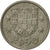 Coin, Portugal, 2-1/2 Escudos, 1984, EF(40-45), Copper-nickel, KM:590
