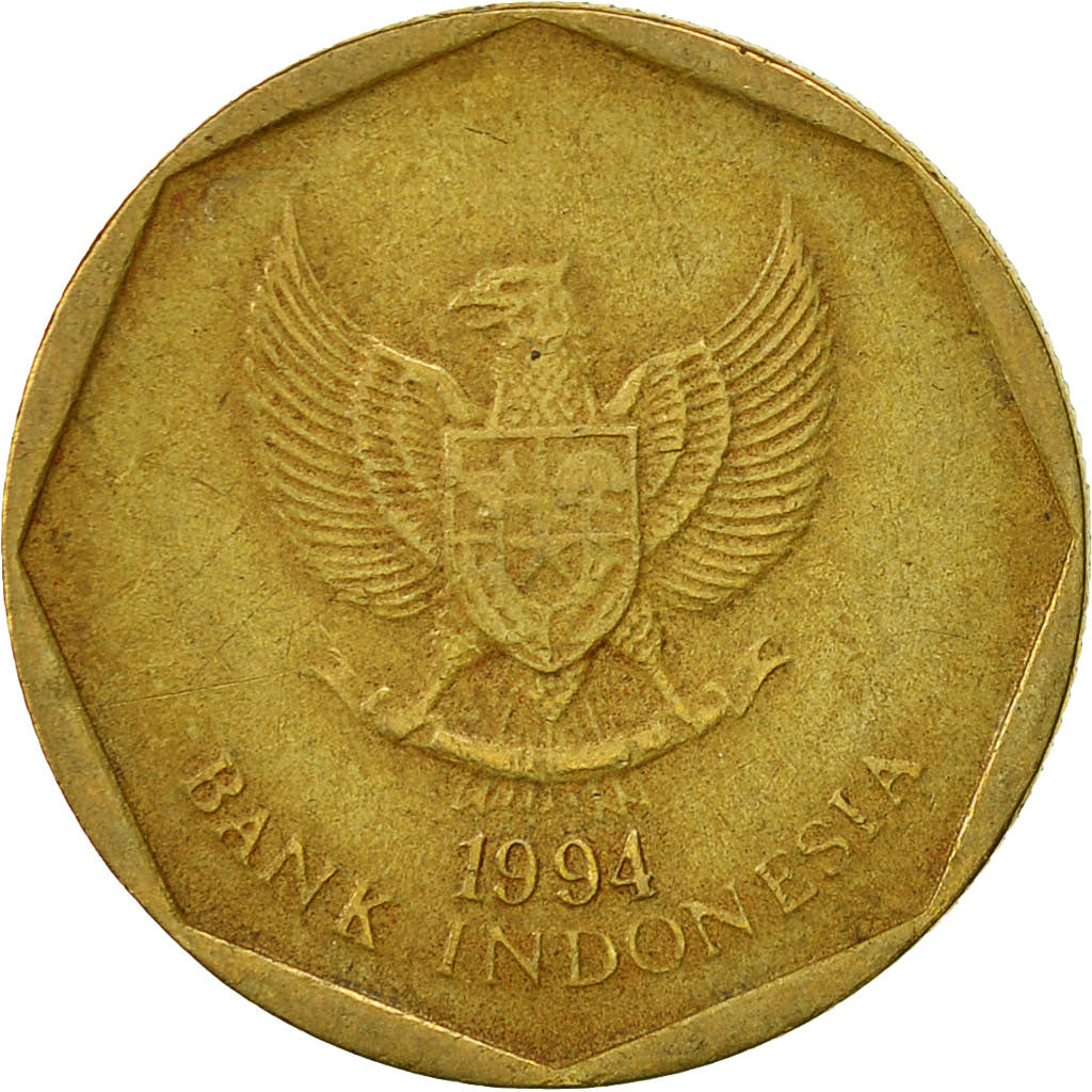 Coin, Indonesia, 100 Rupiah, 1994, EF(40-45), Aluminum-Bronze, KM:53