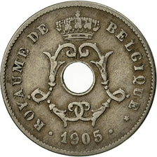 Münze, Belgien, 10 Centimes, 1905, SS, Copper-nickel, KM:52