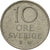 Moneta, Szwecja, Gustaf VI, 10 Öre, 1973, EF(40-45), Miedź-Nikiel, KM:835