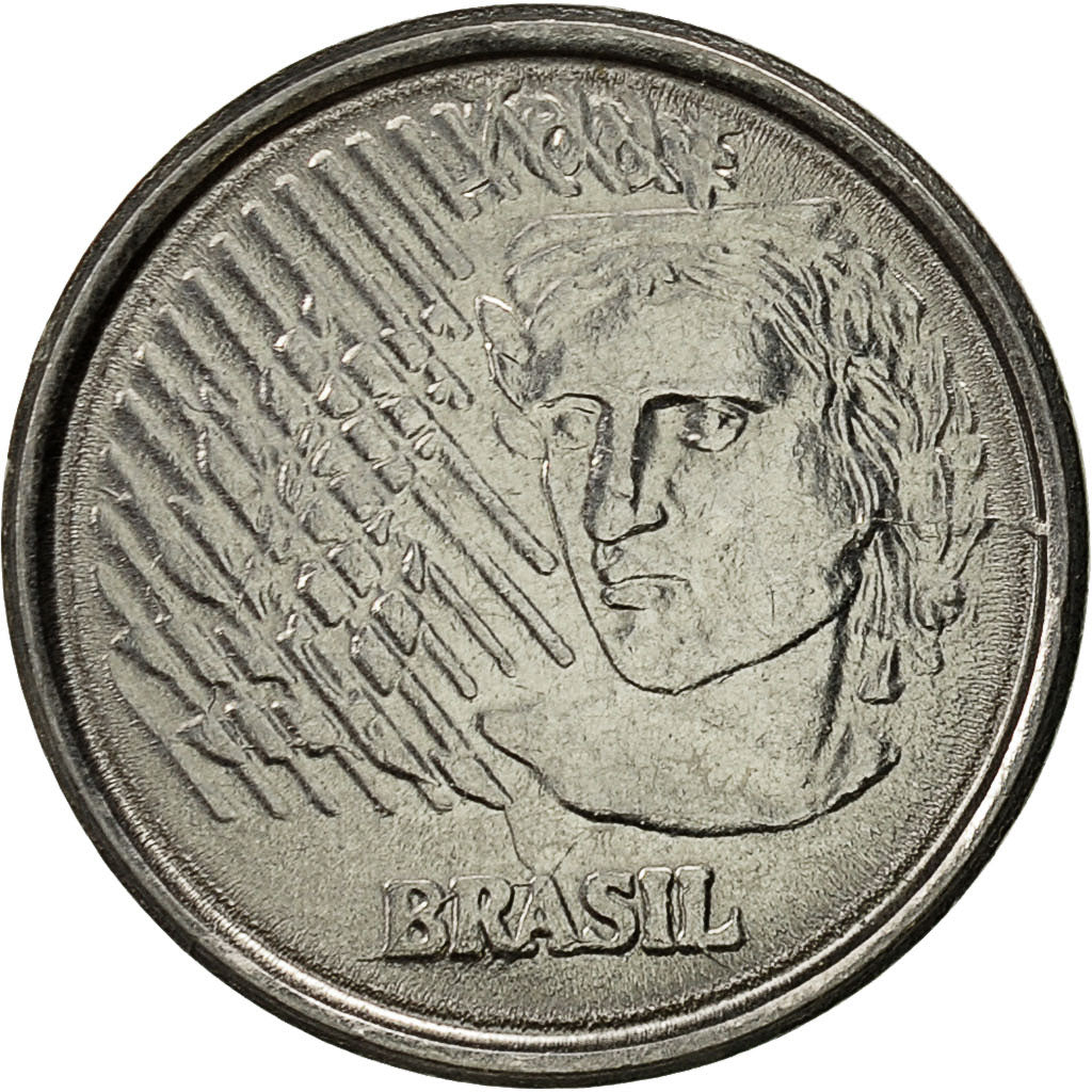 Coin, Brazil, Centavo, 1994, AU(55-58), Stainless Steel, KM:631