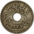 Moneta, Tunisia, Muhammad al-Nasir Bey, 10 Centimes, 1919, Paris, EF(40-45)