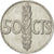 Moneda, España, Francisco Franco, caudillo, 50 Centimos, 1971, MBC, Aluminio