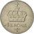Moneda, Noruega, Olav V, Krone, 1986, MBC, Cobre - níquel, KM:419