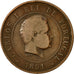 Moneta, Portogallo, Carlos I, 20 Reis, 1891, MB+, Bronzo, KM:533