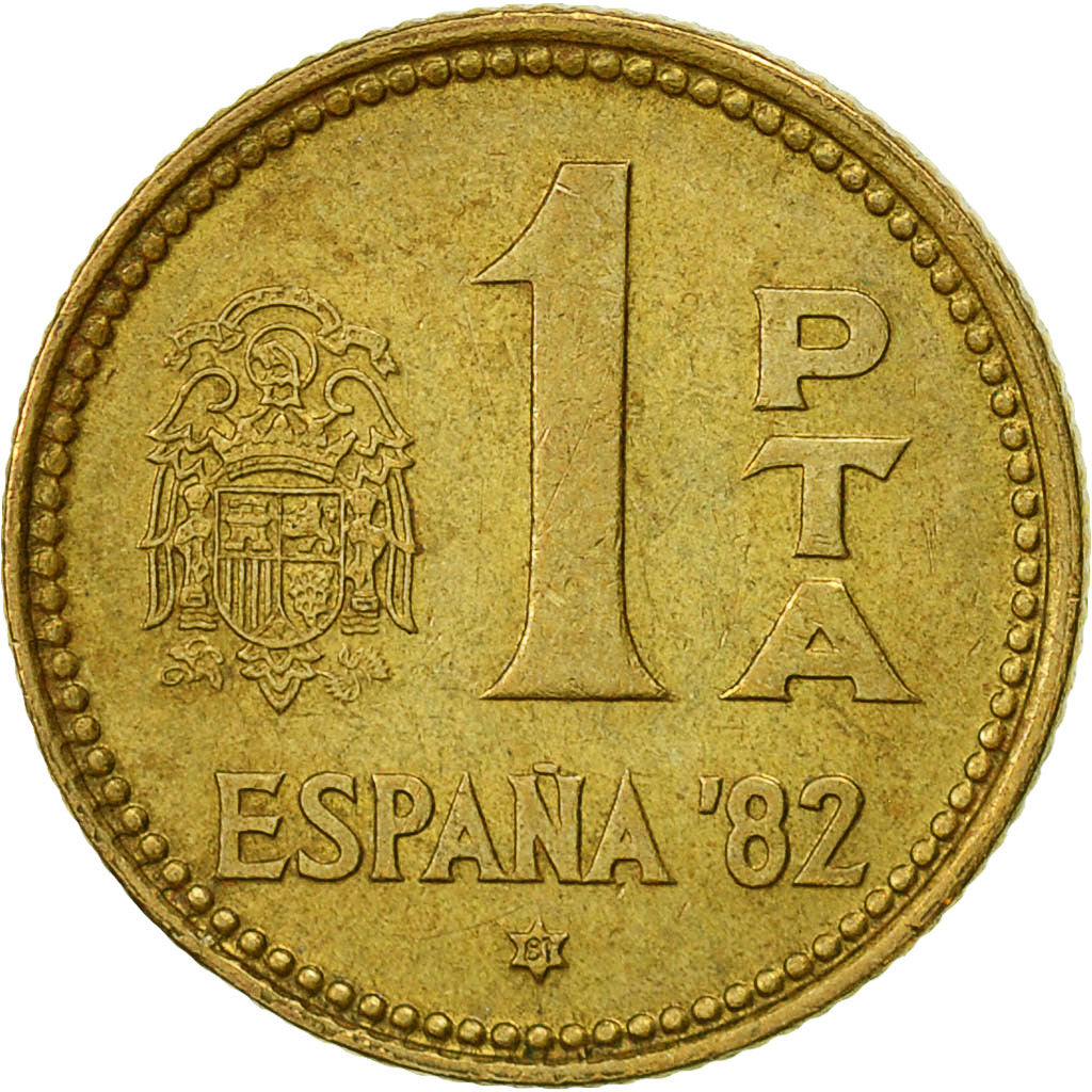Münze, Spanien, Juan Carlos I, Peseta, 1981, SS, Aluminum-Bronze, KM:816