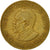 Moneda, Kenia, 10 Cents, 1977, MBC, Níquel - latón, KM:11