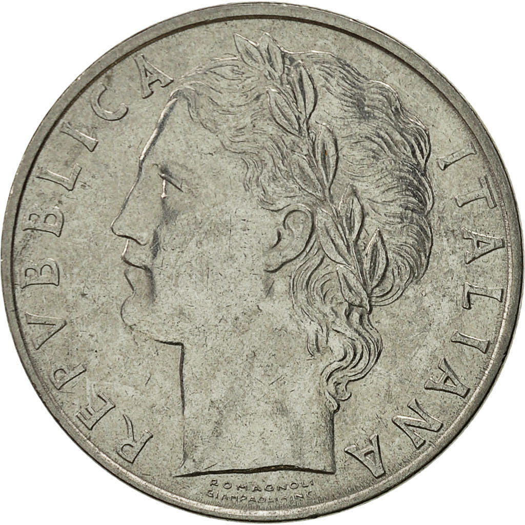 Italia, 100 Lire, 1967, Rome, SPL-, Acciaio inossidabile, KM:96.1