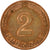 Coin, GERMANY - FEDERAL REPUBLIC, 2 Pfennig, 1982, Munich, EF(40-45), Copper