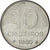 Coin, Brazil, 10 Cruzeiros, 1980, AU(55-58), Stainless Steel, KM:592.1