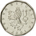 Coin, Czech Republic, 2 Koruny, 2001, EF(40-45), Nickel plated steel, KM:9