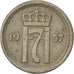 Monnaie, Norvège, Haakon VII, 10 Öre, 1957, TTB, Copper-nickel, KM:396