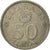 Munten, Spanje, Juan Carlos I, 50 Pesetas, 1982, ZF, Copper-nickel, KM:819