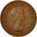 Afrique du Sud, Elizabeth II, 1/2 Penny, 1959, TTB, Bronze, KM:45