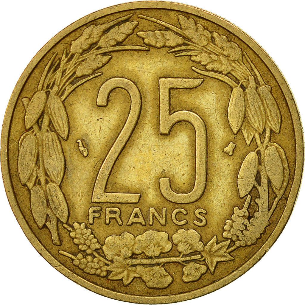 Münze, Zentralafrikanische Staaten, 25 Francs, 1998, Paris, SS