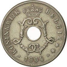 Coin, Belgium, 10 Centimes, 1904, EF(40-45), Copper-nickel, KM:53