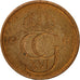 Coin, Sweden, Carl XVI Gustaf, 5 Öre, 1981, EF(40-45), Bronze, KM:849