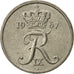 Moneta, Danimarca, Frederik IX, 10 Öre, 1967, Copenhagen, BB, Rame-nichel