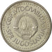 Moneda, Yugoslavia, 10 Dinara, 1983, EBC, Cobre - níquel, KM:89