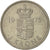 Coin, Denmark, Margrethe II, Krone, 1975, Copenhagen, EF(40-45), Copper-nickel