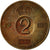 Monnaie, Suède, Gustaf VI, 2 Öre, 1970, TTB, Bronze, KM:821