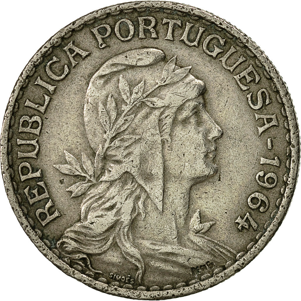 Moneta, Portogallo, Escudo, 1964, BB, Rame-nichel, KM:578