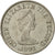 Coin, Jersey, Elizabeth II, 10 Pence, 1992, EF(40-45), Copper-nickel, KM:57.2