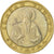 Moneda, Bulgaria, Lev, 2002, Sofia, MBC, Bimetálico, KM:254