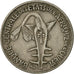 Coin, West African States, 50 Francs, 1976, Paris, EF(40-45), Copper-nickel