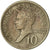Moneda, Filipinas, 10 Sentimos, 1972, BC+, Cobre - níquel, KM:198