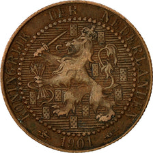 Coin, Netherlands, Wilhelmina I, Cent, 1901, VF(30-35), Bronze, KM:130
